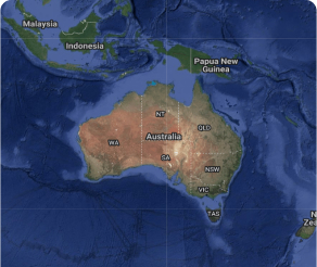 Oceania Map