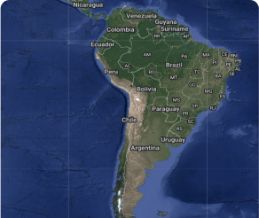 South America Map